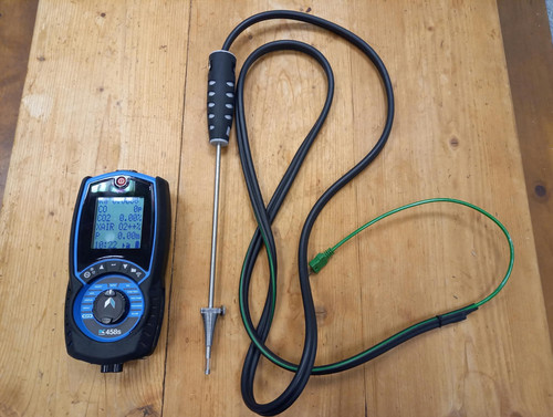 Kane 458s flue gas analyser - kane,