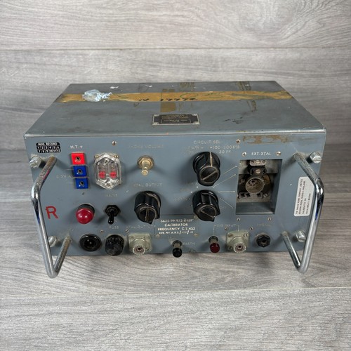 Vintage military frequency - military,