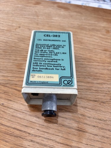 Cel 282 sound level - sound,