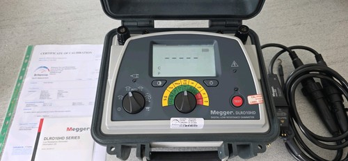 Megger dlro10hd 10a digital - dlro10hd,