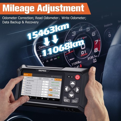 Mileage correction service - correction,