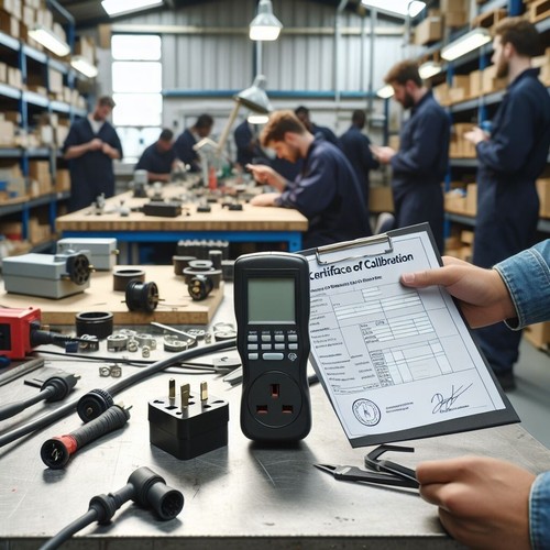 Calibration pat tester - of,
