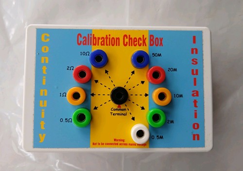 Calibration check box for - calibration, box.for
